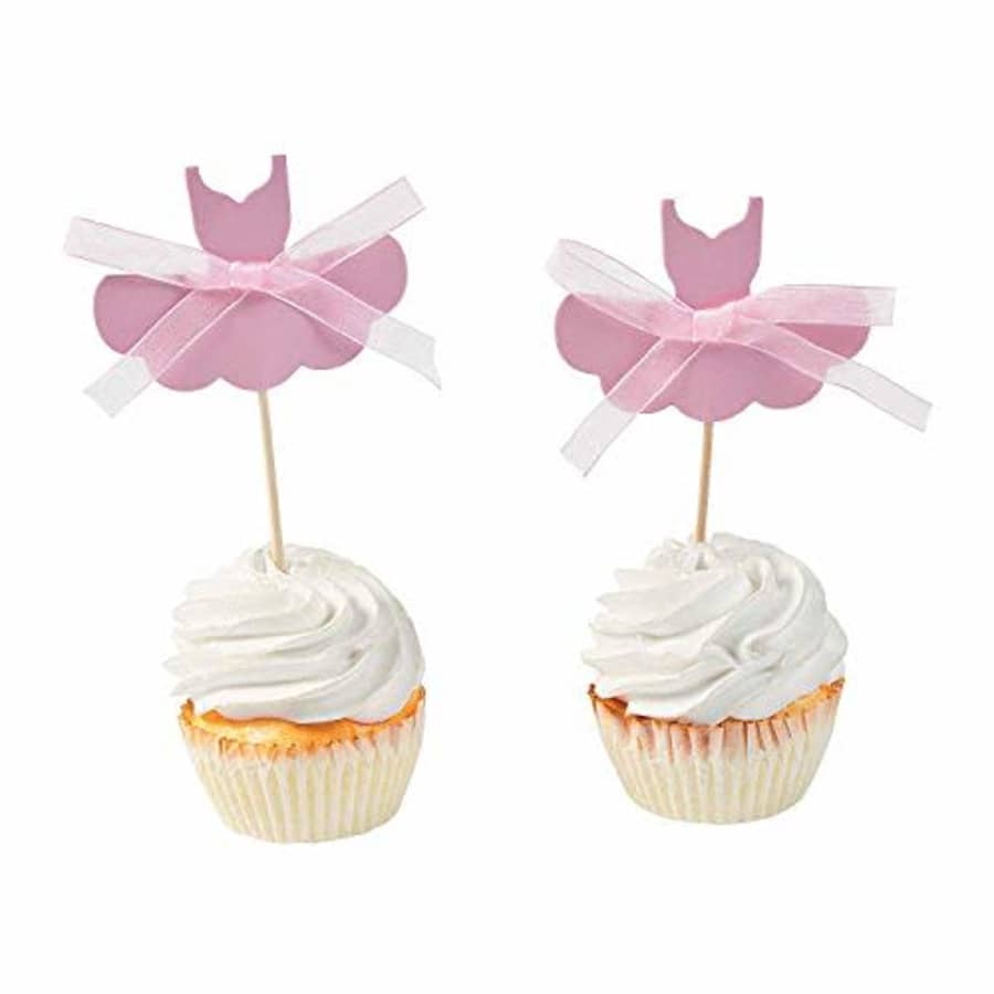 Fun Express BALLERINA TUTU FOOD PICK - Party Supplies - 25 Pieces for $9