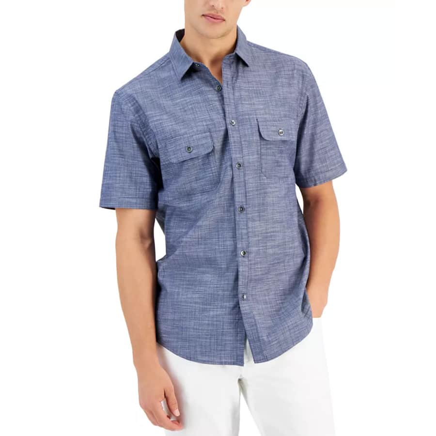 Alfani Men's Warren Shirt for $6 Alfani Men's Warren Shirt for $6
