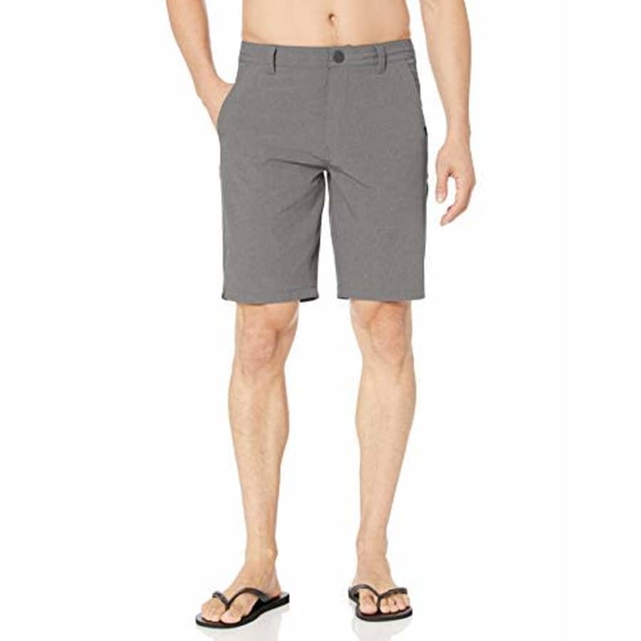 Rip Curl Men's Newport Boardwalk Hybrid Shorts, Grey, 29 for $48