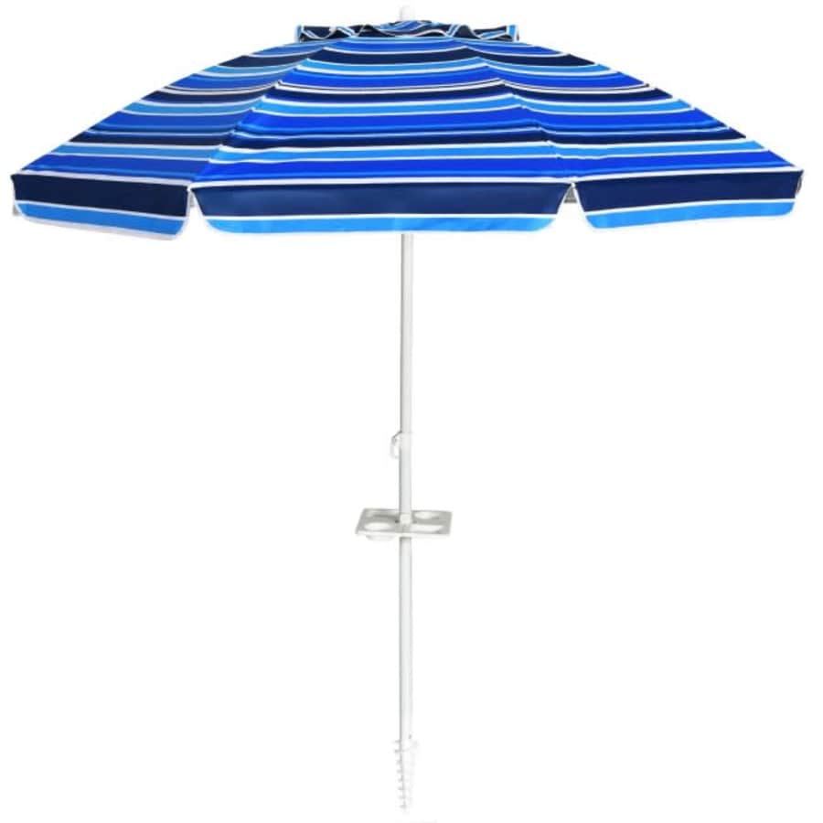Costway 7-Foot Portable Outdoor Beach Umbrella for $46 Costway 7-Foot Portable Outdoor Beach Umbrella for $46