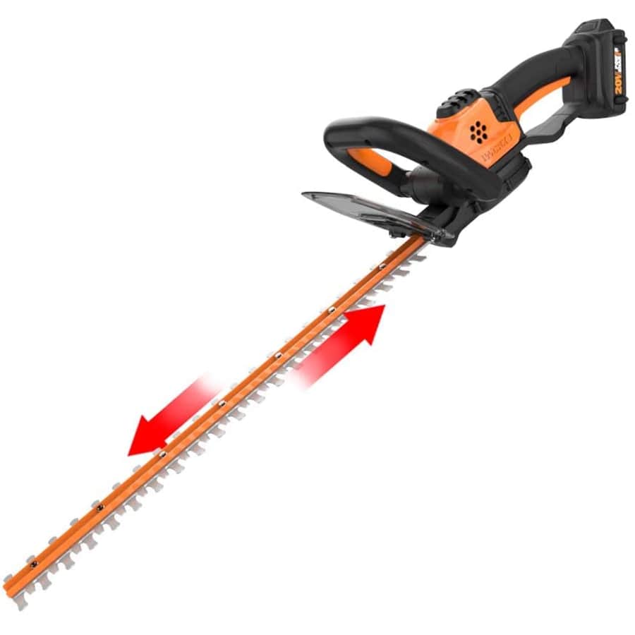 Worx 20V Power Share 22" Cordless Hedge Trimmer Kit for $80