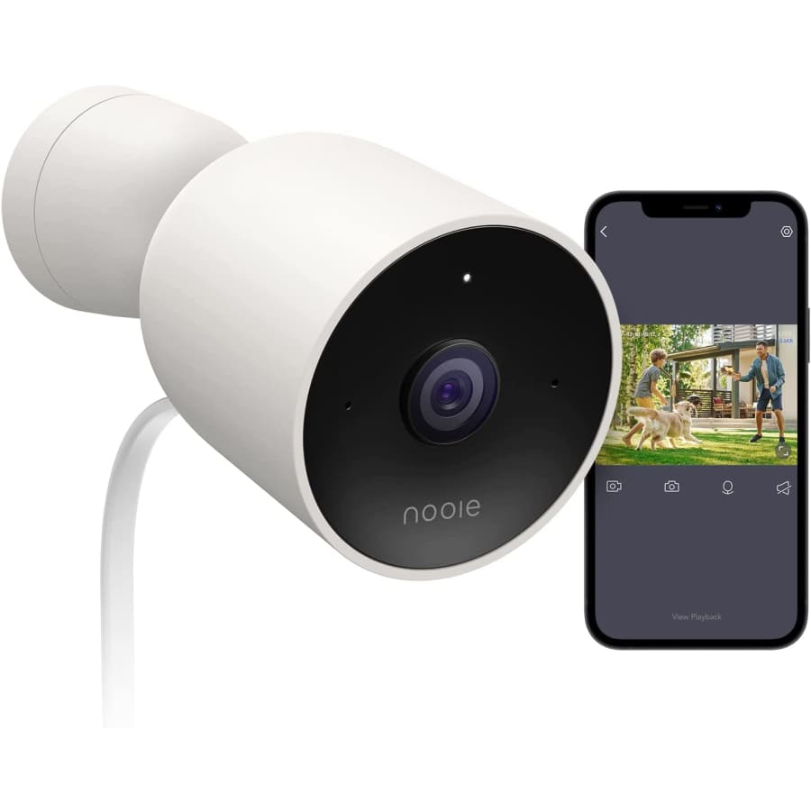 Nooie 1080p Outdoor Security Camera for $40