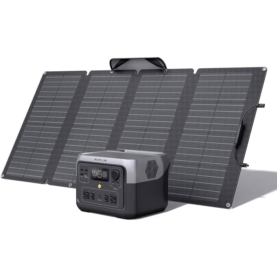 Ecoflow River 2 Max Portable Power Station & 160W Solar Panel for $519 Ecoflow River 2 Max Portable Power Station & 160W Solar Panel for $519