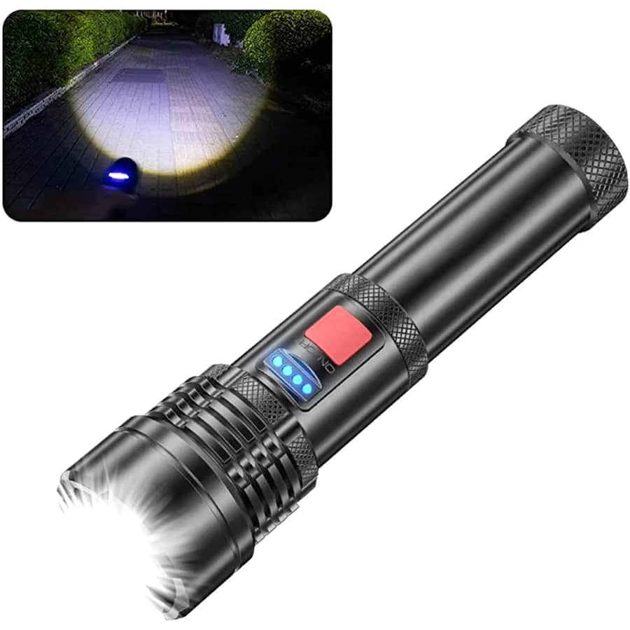 PIKnROLL Rechargeable Tactical LED Flashlight for $15 PIKnROLL Rechargeable Tactical LED Flashlight for $15