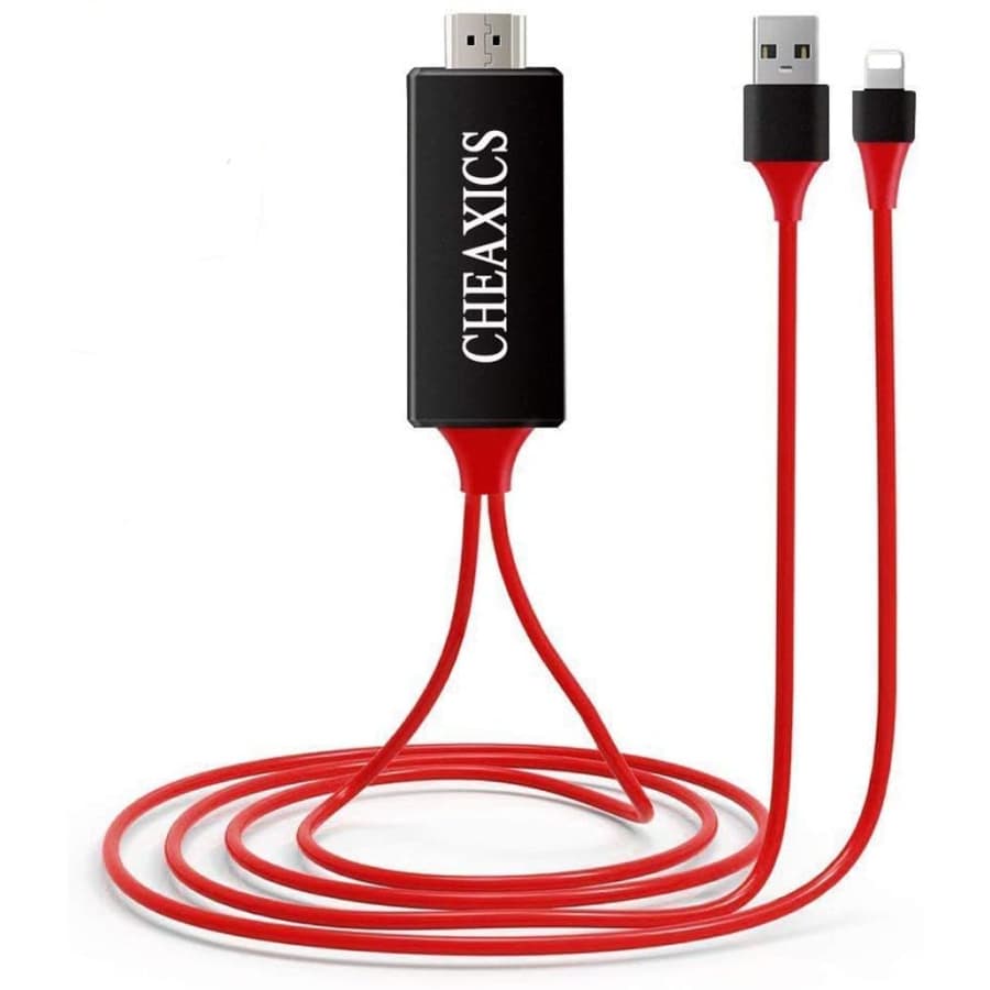Cheaxics Lighting to HDMI Adapter for $12