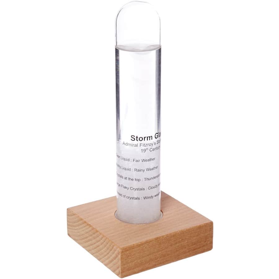 Kikkerland Storm Glass for $23 Kikkerland Storm Glass for $23