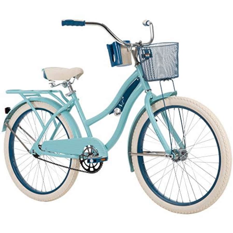 Huffy 26" Nel Lusso Women's Classic Cruiser Bike Frame, Light Blue for $198