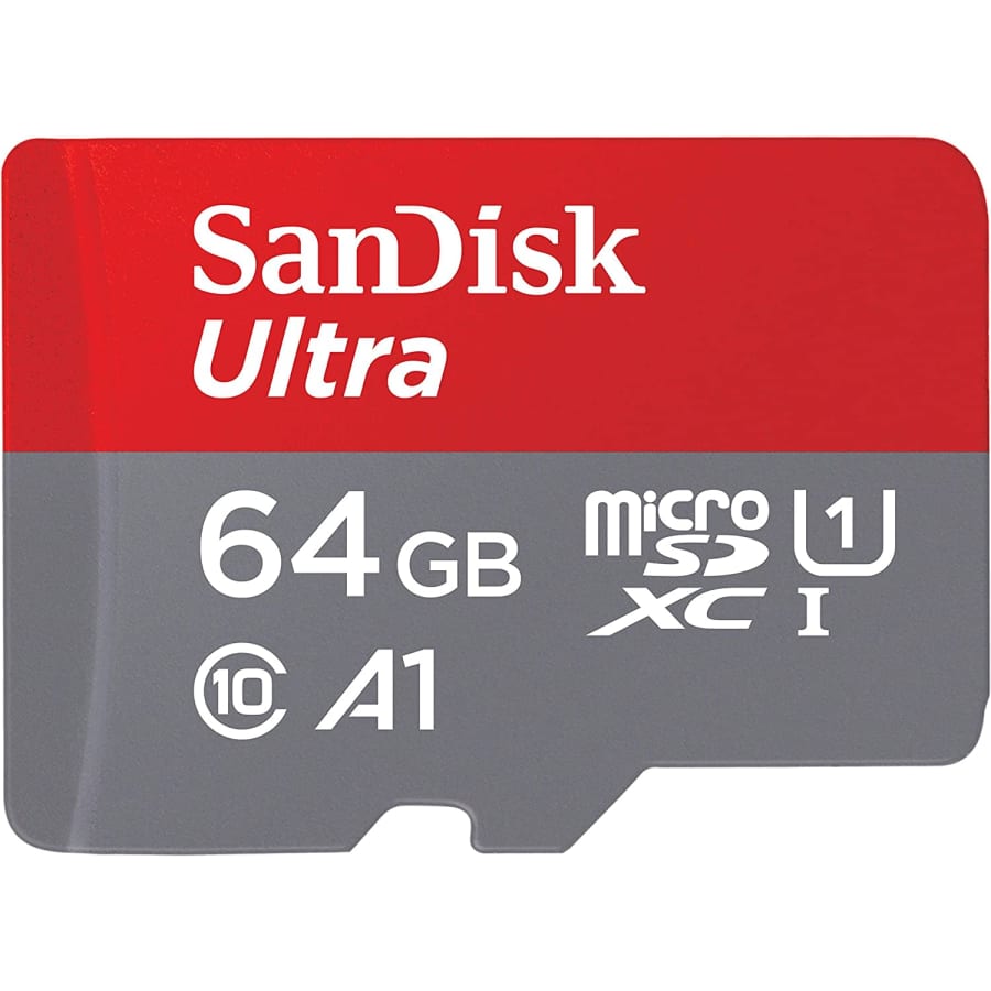 SanDisk 64GB Ultra UHS-I micro SD with Adapter for $53