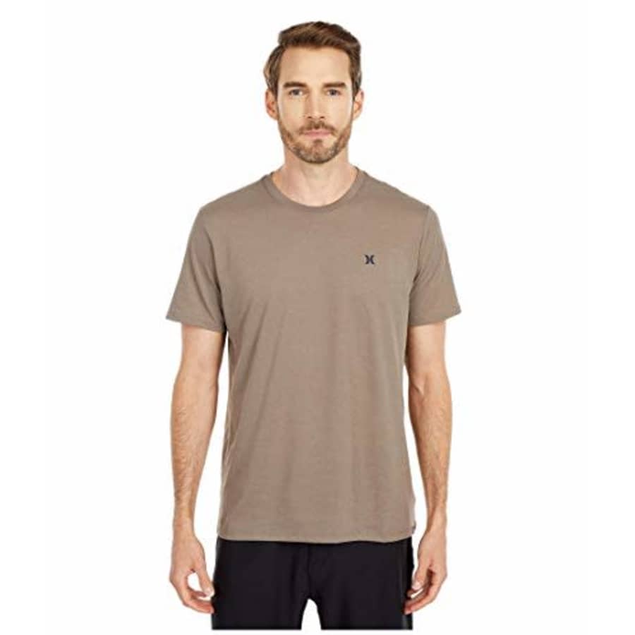 Hurley Men's Dri-Fit Staple Icon Reflective T-Shirt, Olive Grey, M for $32