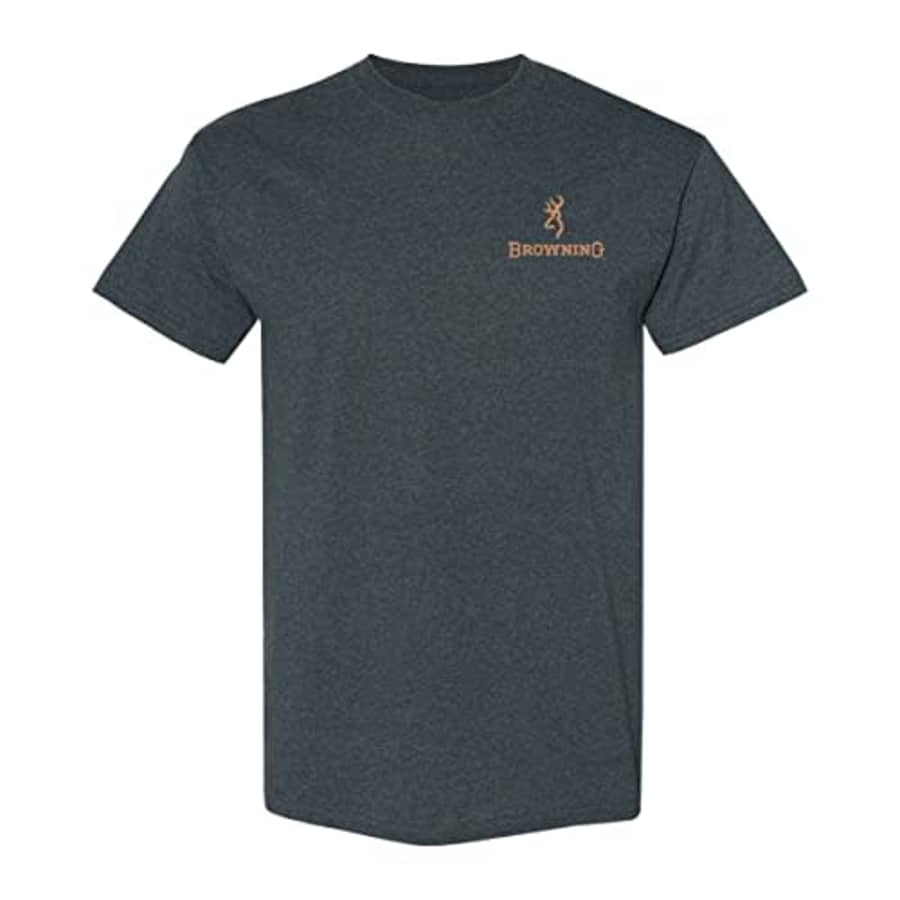 Browning Men's Standard Graphic T-Shirt, Hunting & Outdoors Short & Long-Sleeve Tees, Crosshair for $19