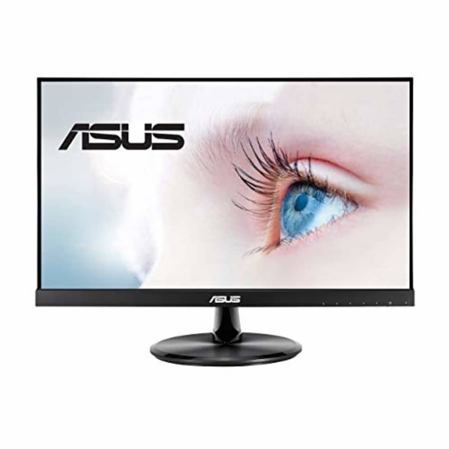 ASUS VP229HE 21.5 Monitor, 1080P Full HD, 75Hz, IPS, FreeSync/Adaptive-Sync, Eye Care, HDMI VGA, for $110