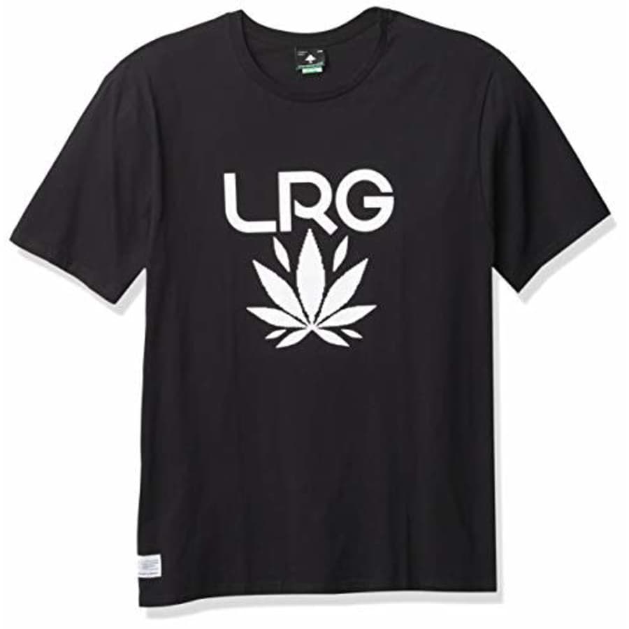 LRG Men's Natural Wild Herbal Life Collections T-Shirt, Herb Leaf Black, 4XL for $19 LRG Men's Natural Wild Herbal Life Collections T-Shirt, Herb Leaf Black, 4XL for $19