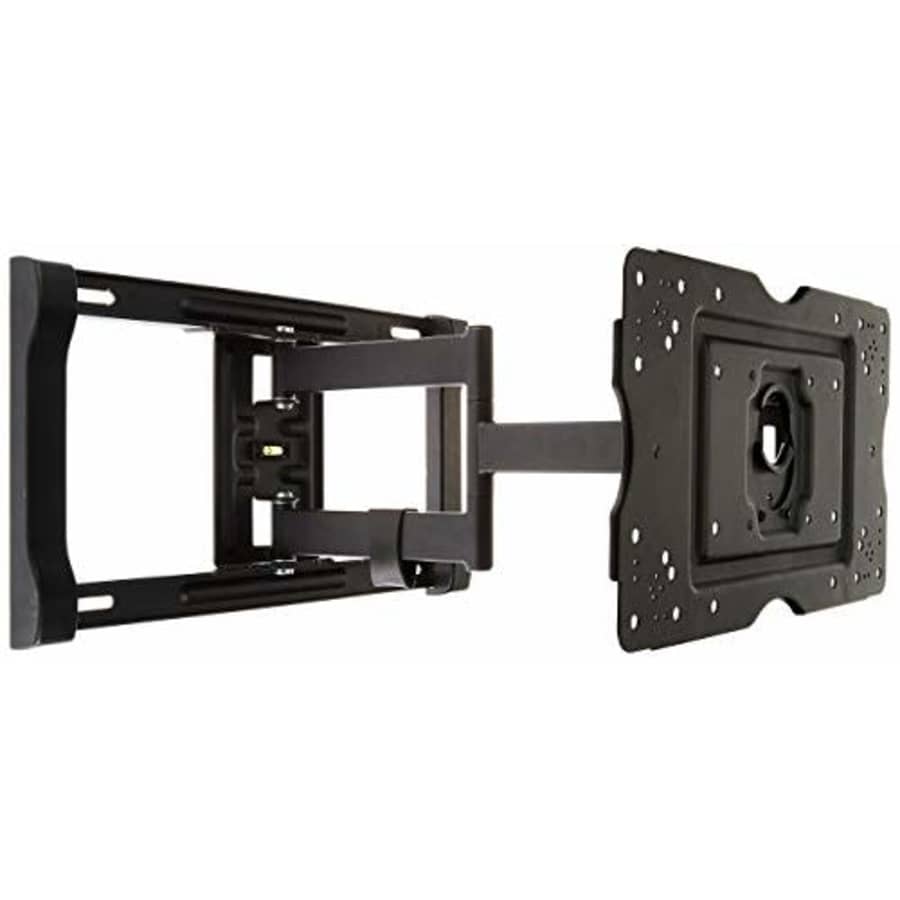 Amazon Basics Heavy-Duty Full Motion Articulating TV Wall Mount for 32-80 inch TVs up to 130 lbs, for $42