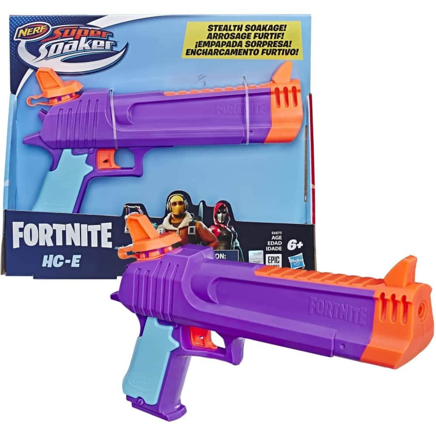 NERF Fortnite HC-E Super Soaker for $43