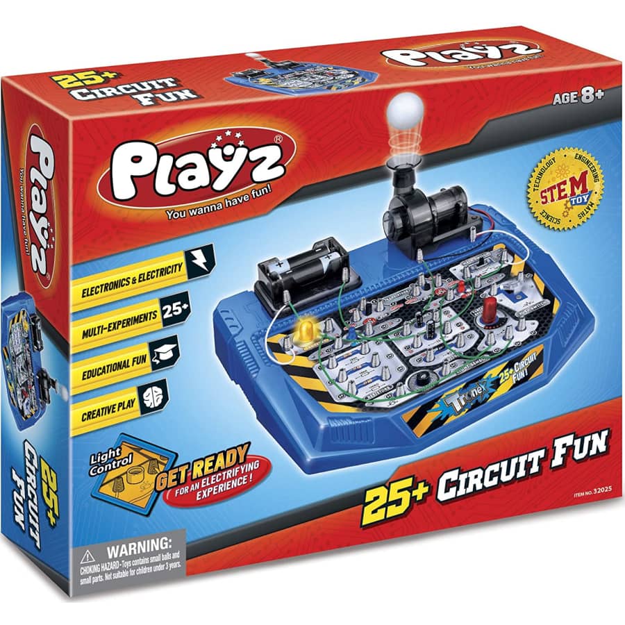 Playz Kids' Circuit Engineering Kit for $30 Playz Kids' Circuit Engineering Kit for $30