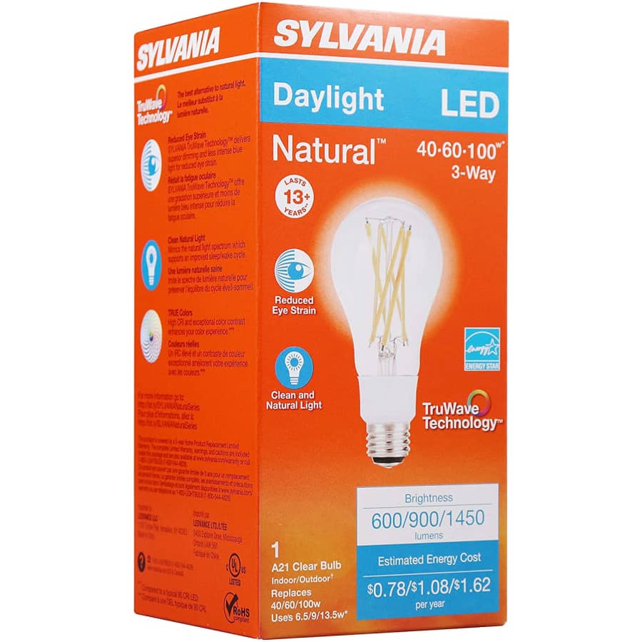 Sylvania Daylight LED Bulb for $14