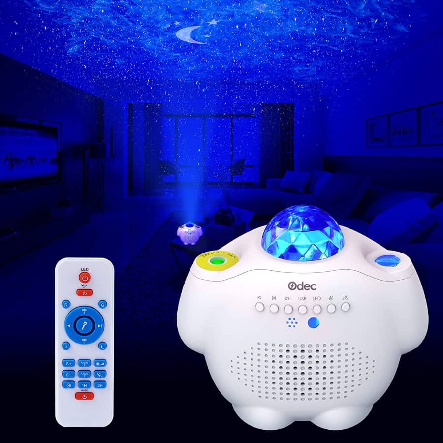 Odec Bluetooth Star Projector Night Light and Speaker for $31 Odec Bluetooth Star Projector Night Light and Speaker for $31