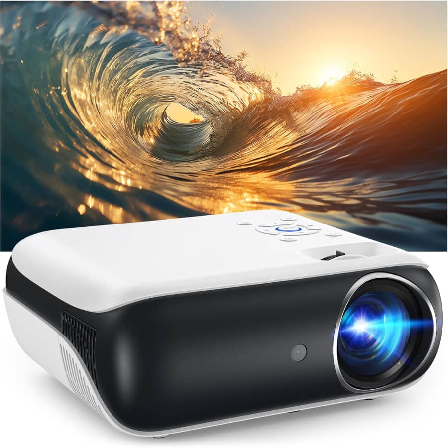 Happrun 1080p Mini Projector for $30 w/ Prime Happrun 1080p Mini Projector for $30 w/ Prime