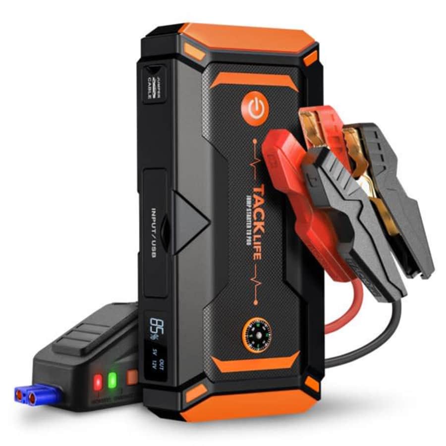 Tacklife 1,200 Peak 18,000mAh Car Jump Starter for $57 Tacklife 1,200 Peak 18,000mAh Car Jump Starter for $57