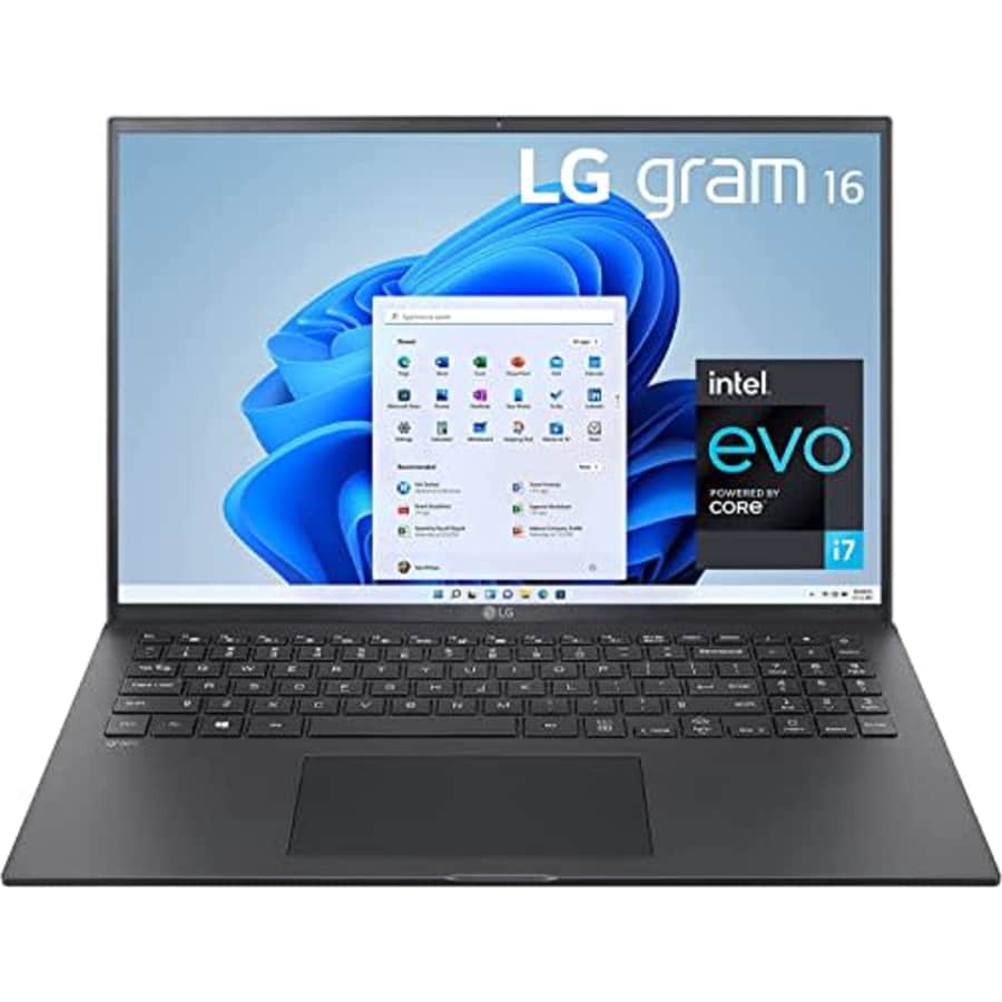 LG Gram 16Z90P Laptop 16" IPS Ultra-Lightweight, (2560 x 1600), Intel Evo 11th gen Core i7, 16GB for $1,320