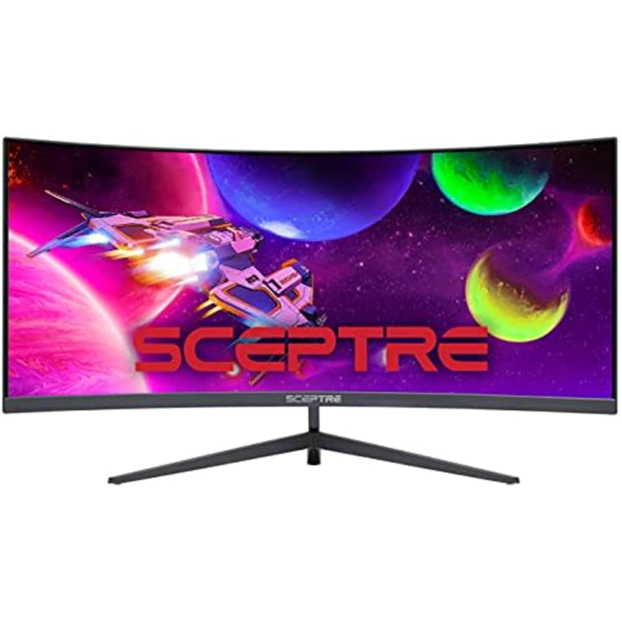 Sceptre 30" Ultrawide 1080p HDR 200Hz Curved FreeSync LED Gaming Monitor for $200