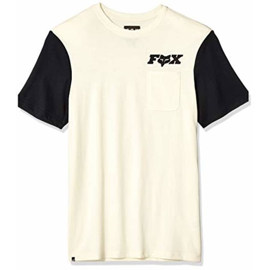 Fox Head Fox Men's BRIGGS SHORT SLEEVE CREW PREMIUM T-SHIRT, Bone, S for $36