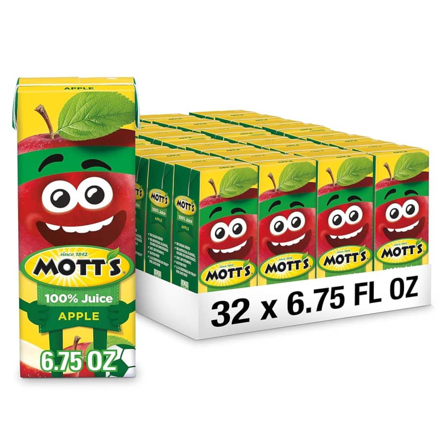 Mott's 100% Apple Juice 32-Pack for $9.35 via Sub & Save