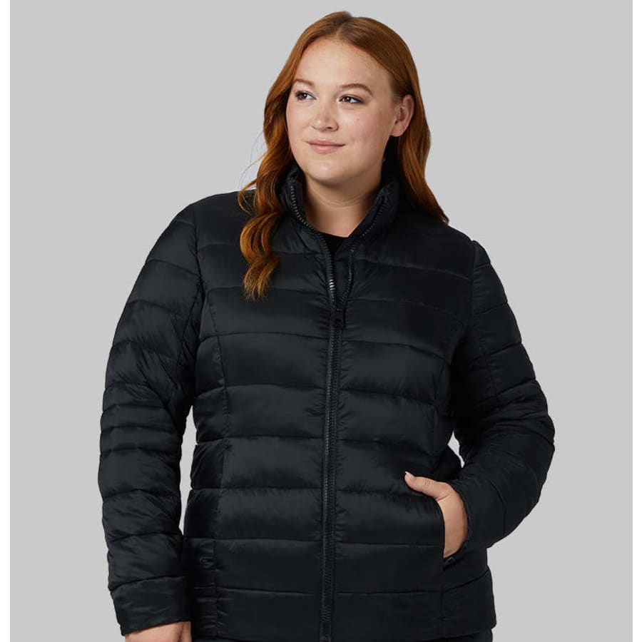 32 Degrees Women's Lightweight Packable Down Hooded Jacket for $15
