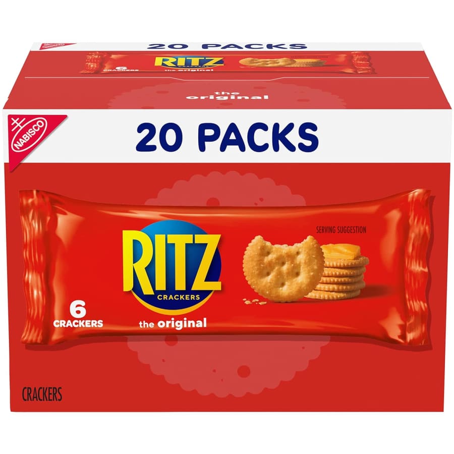 Ritz Cracker Snack Packs 20-Pack for $5.75 via Sub & Save Ritz Cracker Snack Packs 20-Pack for $5.75 via Sub & Save
