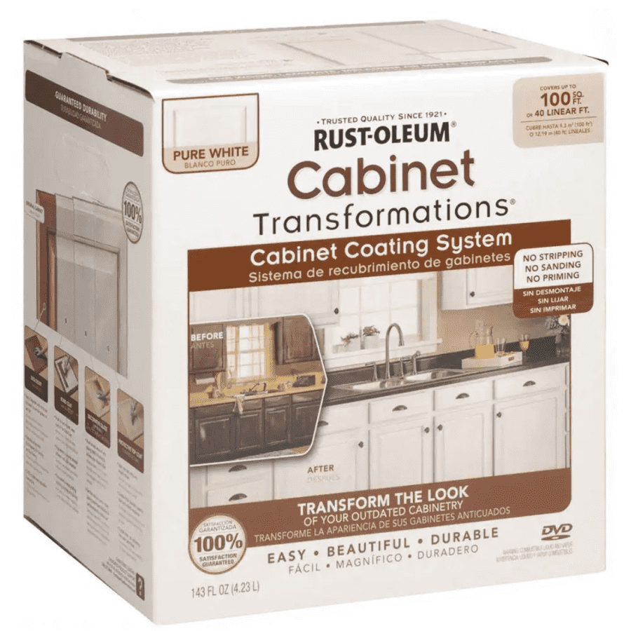 Rust-Oleum Cabinet Transformations Small Kit for $40