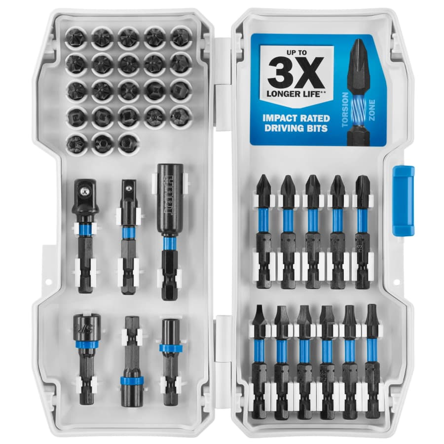 Hart 40-Piece Impact Driver Bit Set for $12