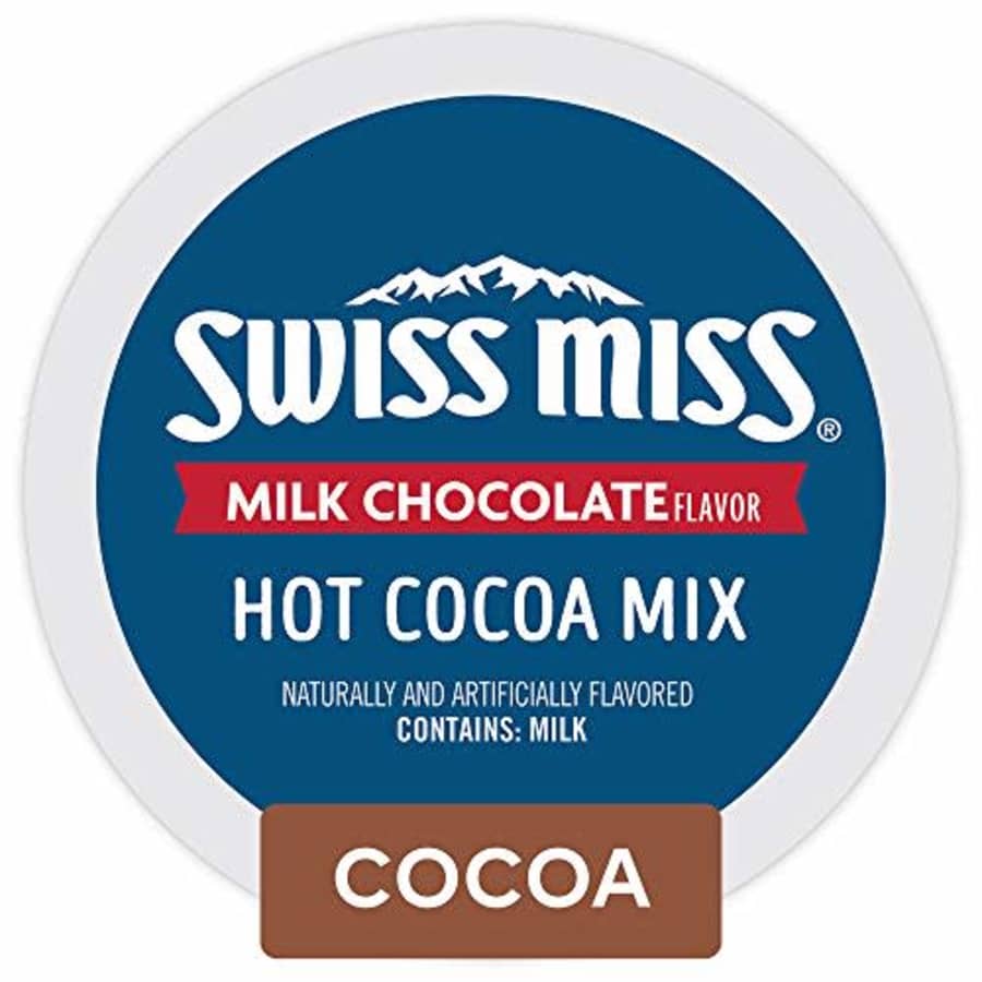 Swiss Miss Milk Chocolate Hot Cocoa Keurig Single-Serve K-Cup Pods, 12 Count for $16 Swiss Miss Milk Chocolate Hot Cocoa Keurig Single-Serve K-Cup Pods, 12 Count for $16