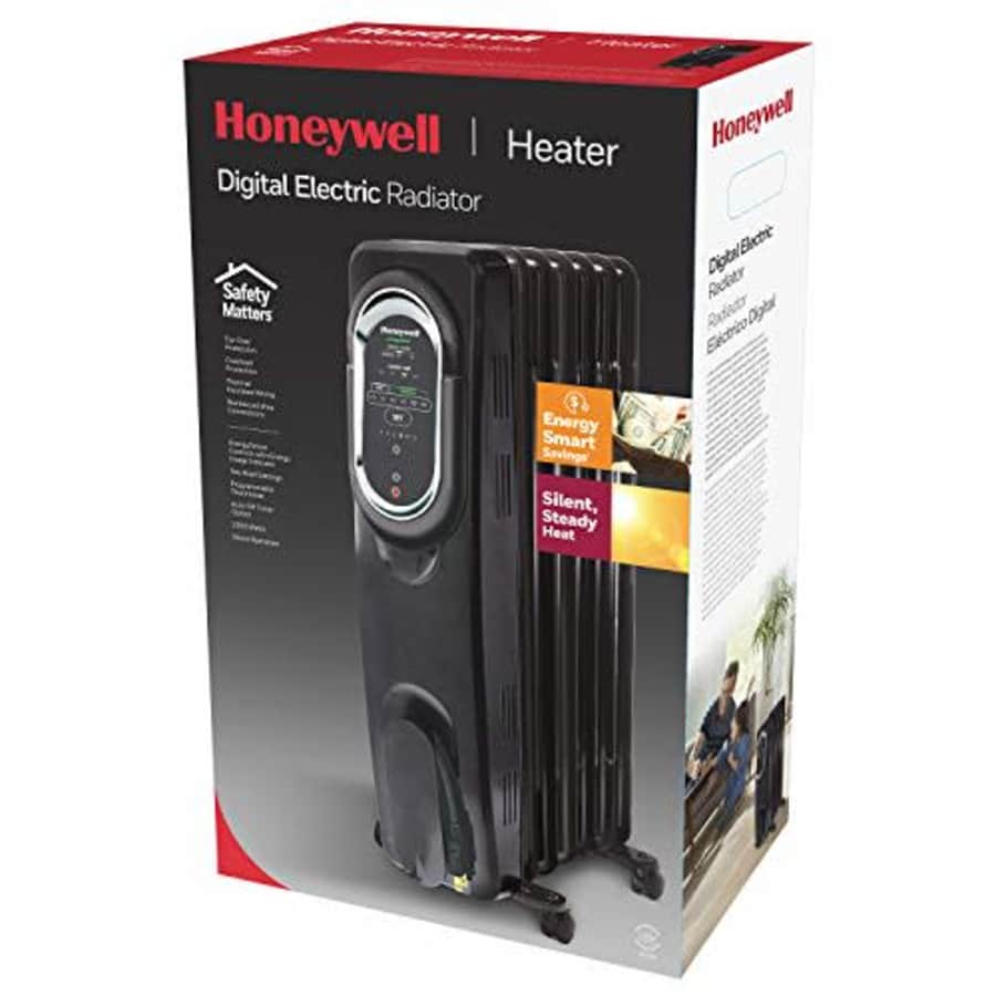 Honeywell HZ-789 EnergySmart Electric Oil Filled Radiator Whole Room Heater for $205