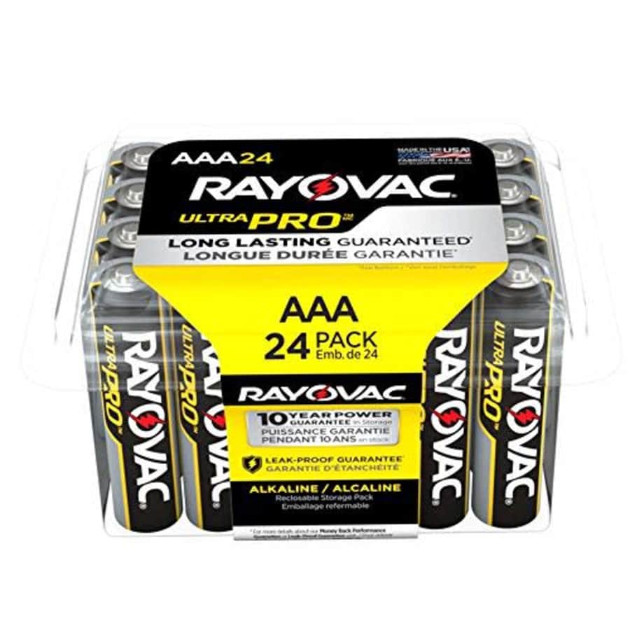 Rayovac Ultra Pro Alkaline Batteries for $18