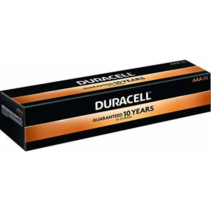 Duracell - CopperTop AAA Alkaline Batteries - Long Lasting, All-Purpose Triple A Battery for for $28 Duracell - CopperTop AAA Alkaline Batteries - Long Lasting, All-Purpose Triple A Battery for for $28