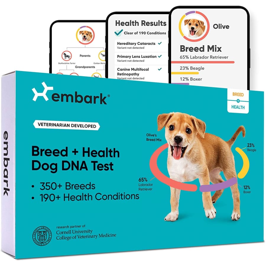 Embark Breed & Health Dog DNA Test Kit for $159 Embark Breed & Health Dog DNA Test Kit for $159