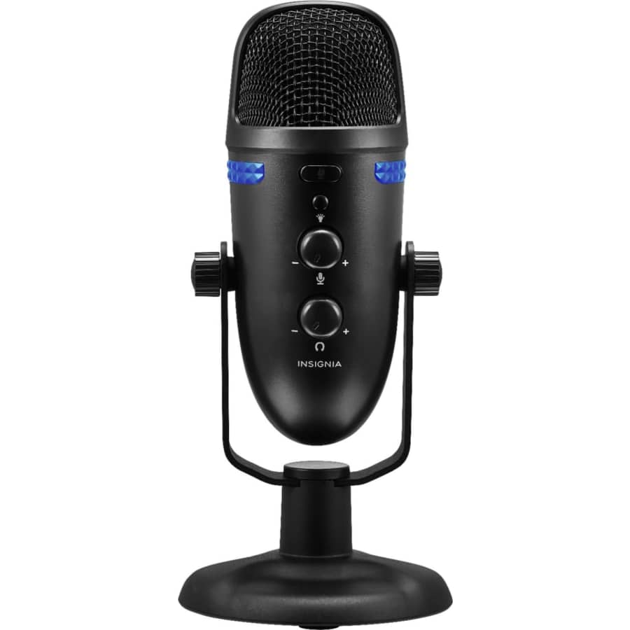 Insignia Wired Cardioid Omnidirectional USB Microphone for $35 Insignia Wired Cardioid Omnidirectional USB Microphone for $35