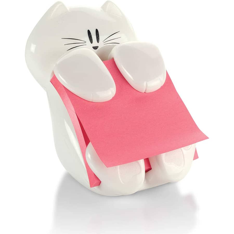 Post-it Cat Figure Pop-up Note Dispenser for $15