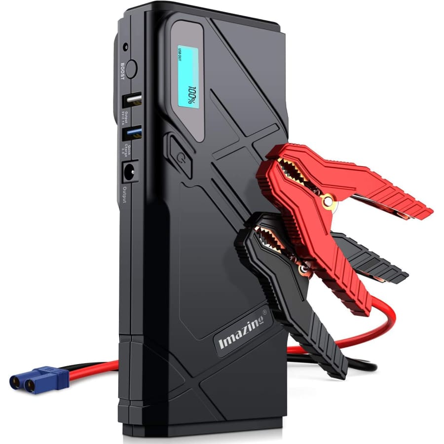 Imazing Portable Car Jump Starter for $36 Imazing Portable Car Jump Starter for $36