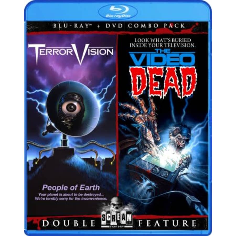 Shout Factory TerrorVision / The Video Dead (Bluray/DVD Combo) [Blu-ray] for $18