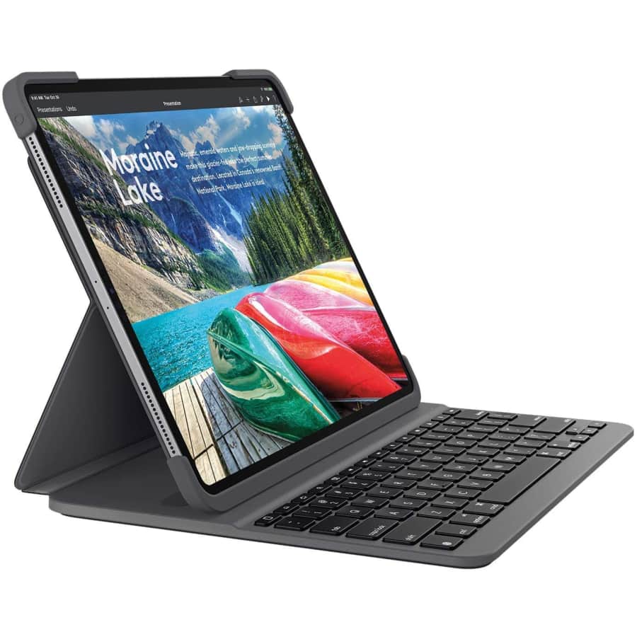 Logitech Slim Folio Pro Backlit Bluetooth Keyboard Case for 1st Gen. iPad 11" Pro for $119 Logitech Slim Folio Pro Backlit Bluetooth Keyboard Case for 1st Gen. iPad 11" Pro for $119