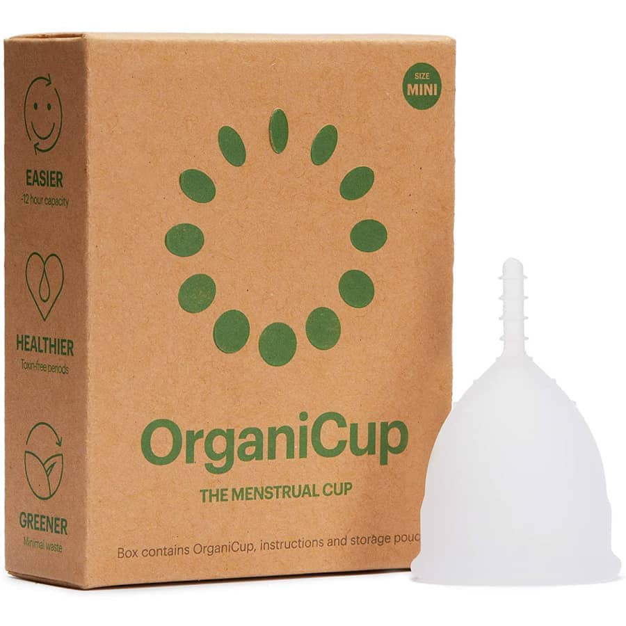 OrganiCup Menstrual Cup for $20