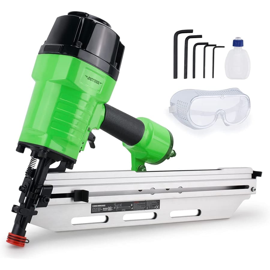 Dotool 2" to 3.5" Pneumatic Framing Nail Gun for $80