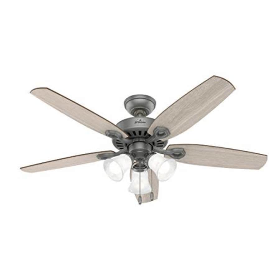 Hunter Fan Company 51110 Builder Indoor Ceiling Fan with LED Light and Pull Chain Control, 52", for $135 Hunter Fan Company 51110 Builder Indoor Ceiling Fan with LED Light and Pull Chain Control, 52", for $135