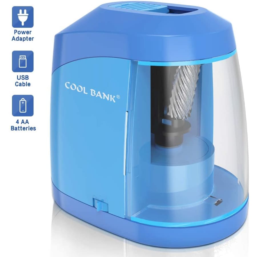 Cool Bank Electric Pencil Sharpener for $9