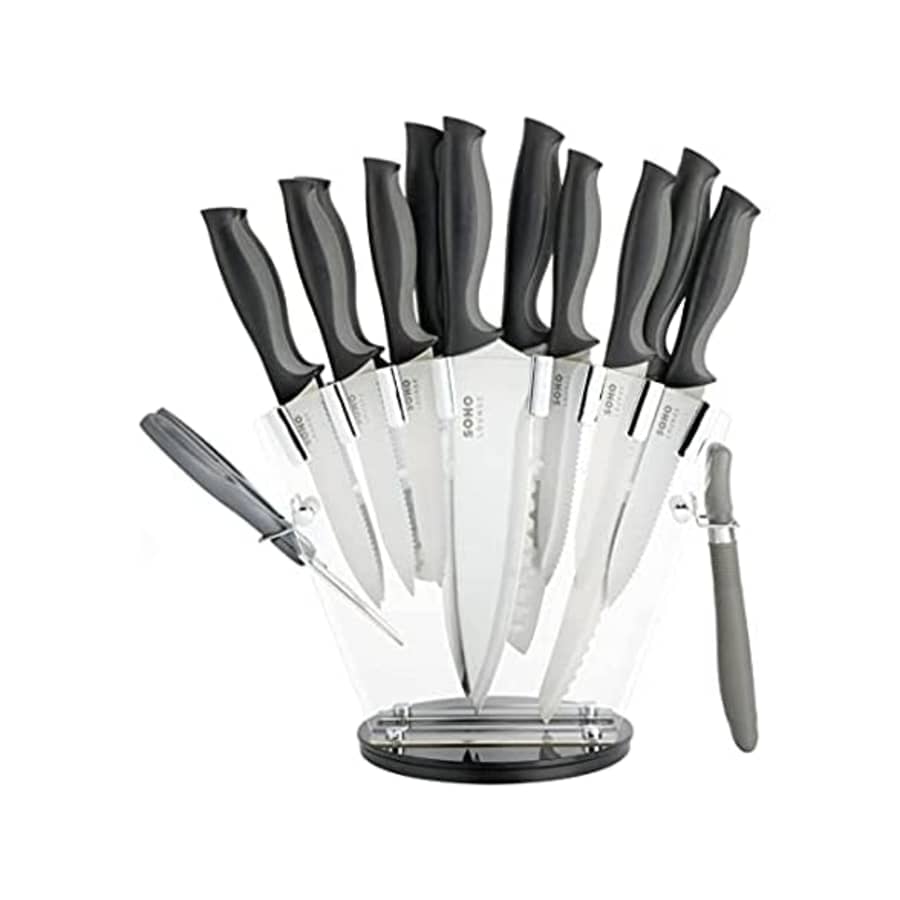 Gibson Soho Lounge 16-Piece Kitchen Knife Set for $19 Gibson Soho Lounge 16-Piece Kitchen Knife Set for $19