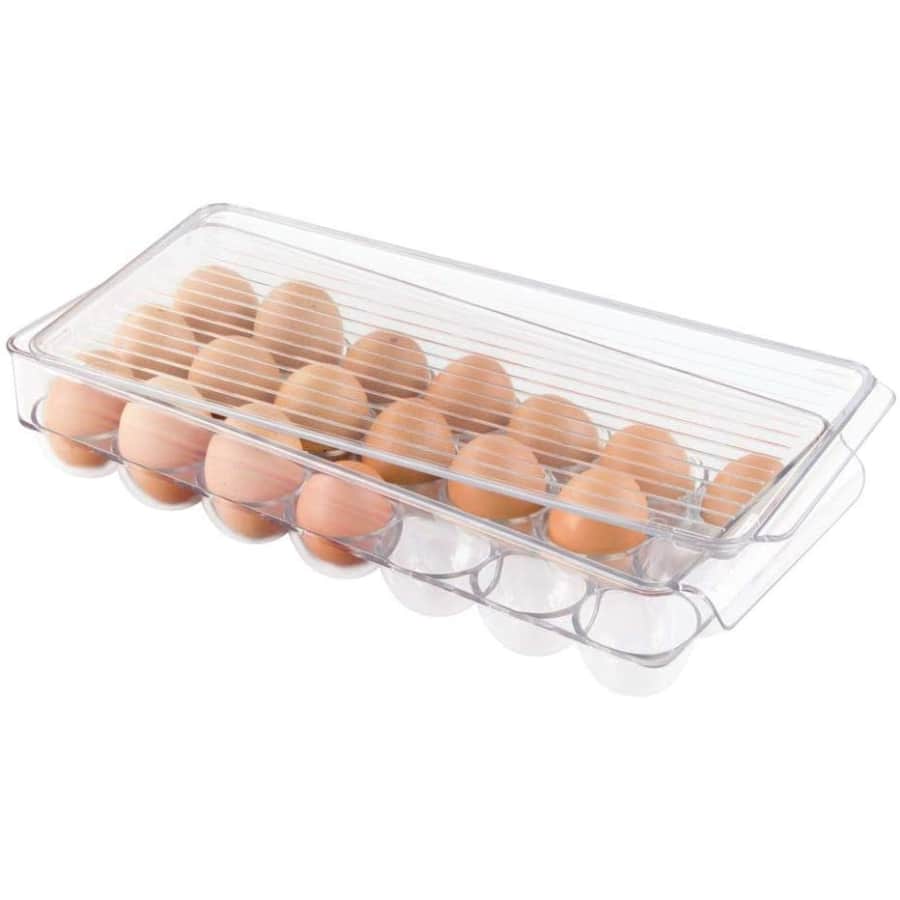 iDesign Fridge Binz Plastic Stackable Egg Holder for $16
