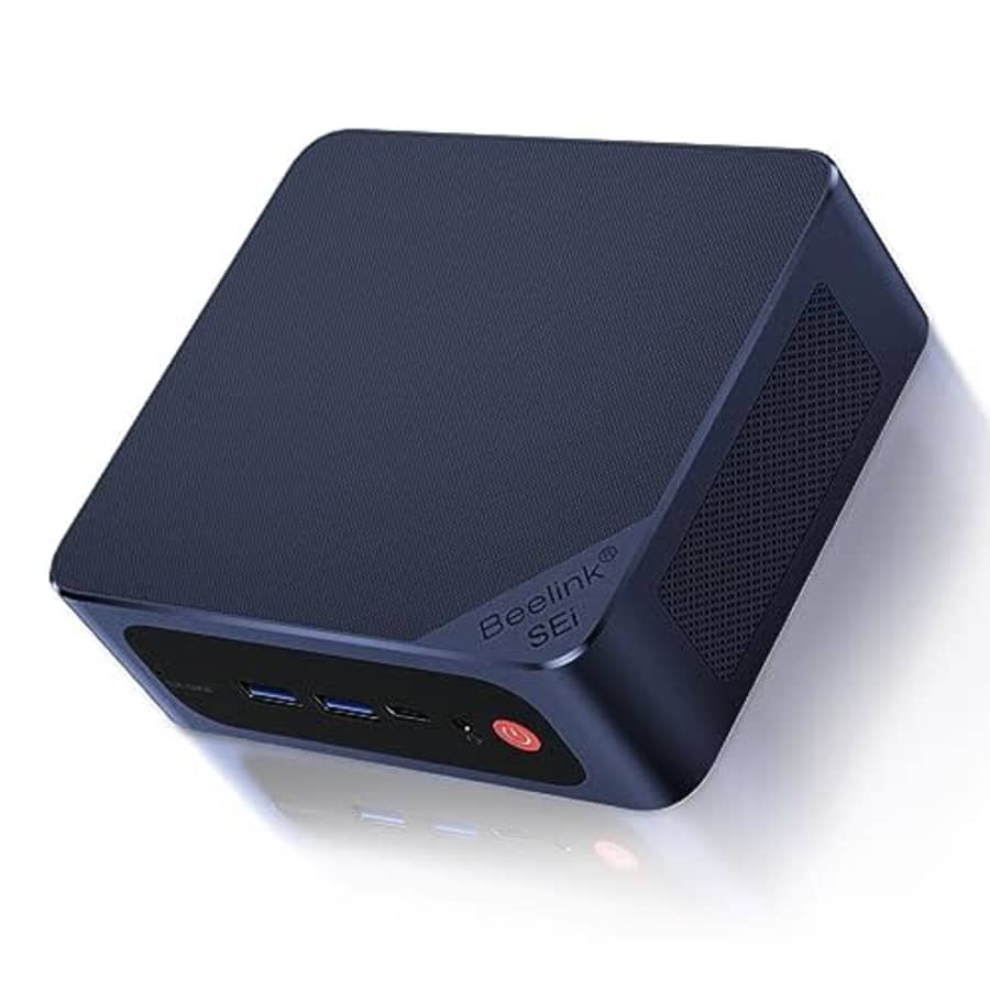 Beelink SEI12 Mini PC Intel Core i5 Processors i5-12450H (up to 4.4GHZ),Mini Computer with 16GB for $309