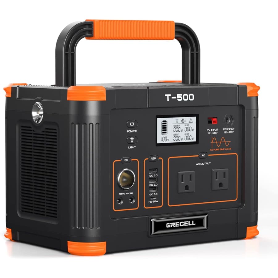 Grecell 500W Portable Power Station for $390 Grecell 500W Portable Power Station for $390