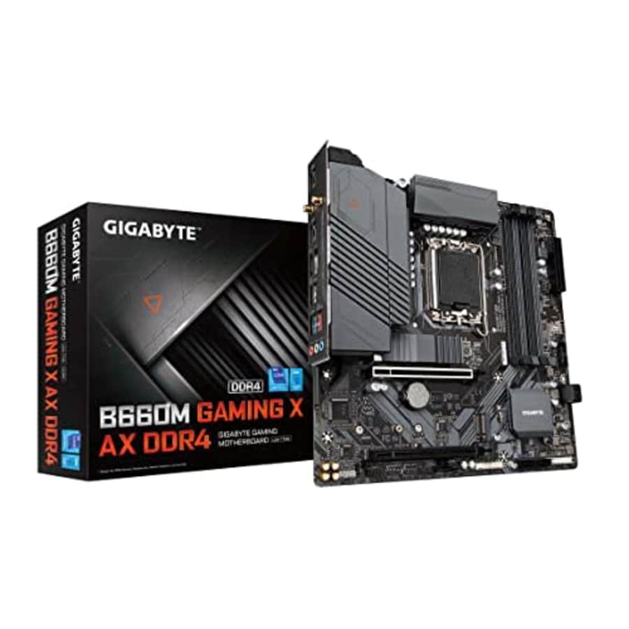 GIGABYTE B660M GAMING X AX DDR4 (B660/ Intel/ LGA 1700/ M-ATX/ DDR4/ Dual M.2/ PCIe 4./ USB 3.2 for $165